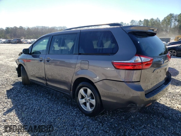 2016 Toyota Sienna LE AAS with VIN 5TDKK3DC7GS691821, listed as a Copart auction lot 46856565 with 160,114 mi miles and Non Repairable. Bid and sale history available at carsss.com. Image 2.