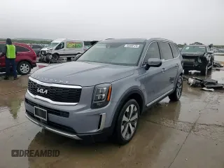 2022 Kia Telluride EX with VIN 5XYP34HC7NG243155, listed as a Copart auction lot 55508125 with 55,033 mi miles and Salvage title. Bid and sale history available at DreamBid. Image 15.