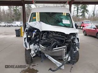 2024 Ford Transit Cargo with VIN 1FTBR2C82RKA94637, listed as a IAAI auction lot 41829528 with 16,901 mi miles and . Bid and sale history available at DreamBid. Image 12.