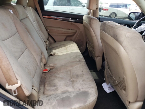 2012 Kia Sorento LX with VIN 5XYKT4A29CG262282, listed as a Copart auction lot 60324863 with 319,140 mi miles and Non Repairable. Bid and sale history available at carsss.com. Image 11.