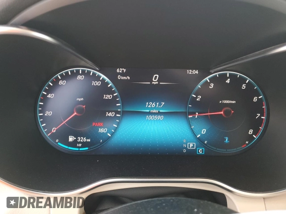 2020 Mercedes-Benz GLC 300 z VIN W1N0G8EB2LF865387, wystawiony jako Copart lot #57821455 z przebiegiem 100 590 mil mil oraz Szkoda całkowita • Salvage title. Historia ofert i sprzedaży dostępna na DreamBid. Obrazek 9.