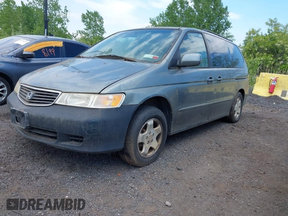 2000 Honda Odyssey EX with VIN 2HKRL1870YH623901, listed as a IAAI auction lot 42188870 with 151,254 mi miles and . Bid and sale history available at DreamBid. Image 2.