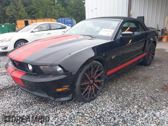 2010 Ford Mustang GT with VIN 1ZVBP8FH9A5101068, listed as a IAAI auction lot 42387476 with 70,252 mi miles and . Bid and sale history available at DreamBid. Image 17.