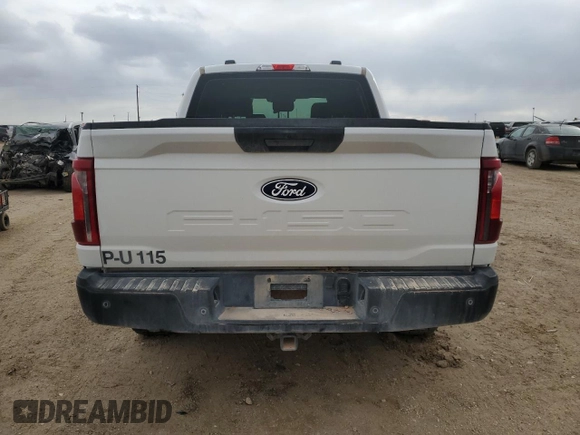 2024 Ford F-150 XL с VIN 1FTFW1L53RKD67420, выставлен на аукционе Copart как лот 42970545 с пробегом 32 624 миль миль и Списание • Salvage title. История ставок и продаж доступна на DreamBid. Изображение 6.