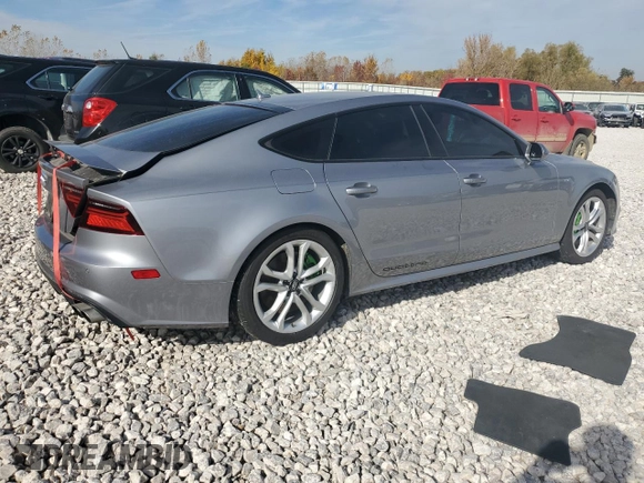 2016 Audi S7 with VIN WAUW2AFC5GN105817, listed as a Copart auction lot 76579934 with 112,894 mi miles and Clean Title. Bid and sale history available at carsss.com. Image 3.