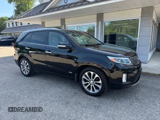 2014 Kia Sorento SX with VIN 5XYKWDA74EG544240, listed as a Copart auction lot 62773735 with 186,197 mi miles and Clean title. Bid and sale history available at DreamBid. Image 1.