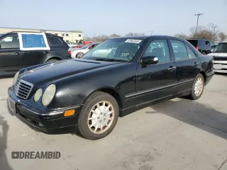 2000 Mercedes-Benz E-Class with VIN WDBJF65J7YB023975, listed as a Copart auction lot 47942335 with 0 mi miles and Clean Title. Bid and sale history available at carsss.com. Image 1.