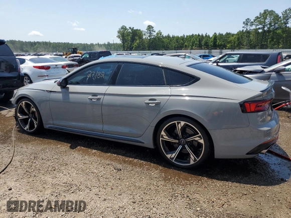 2019 Audi RS 5 Sportback z VIN WUABWCF5XKA907964, wystawiony jako Copart lot #60002343 z przebiegiem 27 182 mil mil oraz . Historia ofert i sprzedaży dostępna na DreamBid. Obrazek 2.