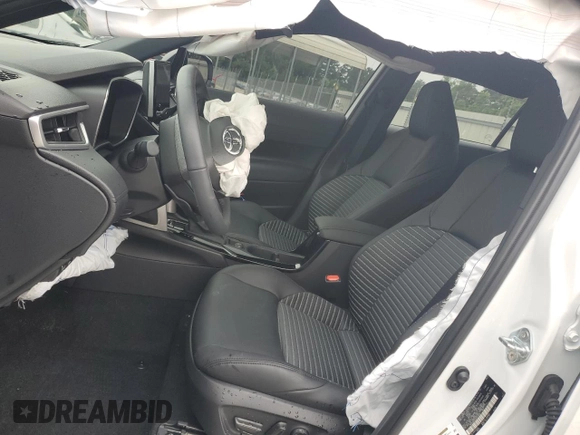 2024 Toyota Corolla Cross Hybrid S с VIN 7MUFBABG3RV043039, выставлен на аукционе Copart как лот 58407515 с пробегом 6 964 миль миль и Списание • Salvage title. История ставок и продаж доступна на DreamBid. Изображение 7.