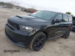 2018 Dodge Durango R/T with VIN 1C4SDJCT0JC232042, listed as a IAAI auction lot 42092762 with 89,791 mi miles and . Bid and sale history available at DreamBid. Image 2.