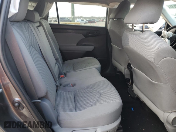 2020 Toyota Highlander LE with VIN 5TDZZRAH8LS003185, listed as a Copart auction lot 44607575 with 95,672 mi miles and Salvage title. Bid and sale history available at DreamBid. Image 11.