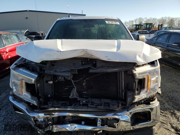 2019 Ford F-150 XL with VIN 1FTEW1CP7KFB76563, listed as a Copart auction lot 50186105 with 84,375 mi miles and Salvage Title. Bid and sale history available at carsss.com. Image 5.
