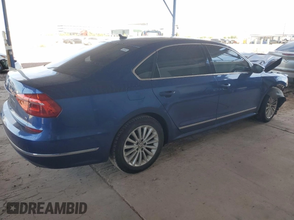 2016 Volkswagen Passat SE with VIN 1VWBT7A34GC021263, listed as a Copart auction lot 54558625 with 115,224 mi miles and Salvage title. Bid and sale history available at DreamBid. Image 3.