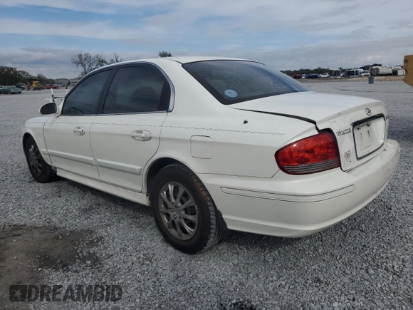 2005 Hyundai Sonata GL with VIN KMHWF25S95A178971, listed as a Copart auction lot 42819435 with 156,530 mi miles and Salvage Title. Bid and sale history available at carsss.com. Image 2.