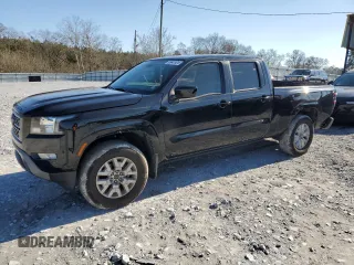 2023 Nissan Frontier SV with VIN 1N6ED1FK8PN609145, listed as a Copart auction lot 85847424 with 18,426 mi miles and Salvage Title. Bid and sale history available at carsss.com. Image 1.