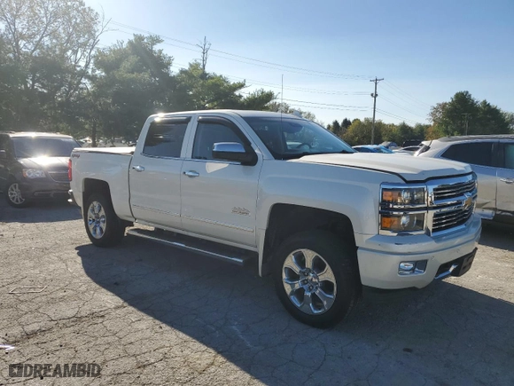 2015 Chevrolet Silverado 1500 High Country with VIN 3GCUKTEJ2FG328037, listed as a Copart auction lot 77574804 with 69,011 mi miles and Salvage Title. Bid and sale history available at carsss.com. Image 4.