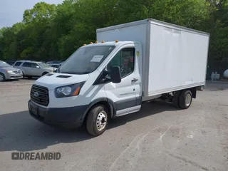 2019 Ford Transit with VIN 1FDBF8ZM1KKA86028, listed as a IAAI auction lot 42165485 with 89,755 mi miles and . Bid and sale history available at DreamBid. Image 2.