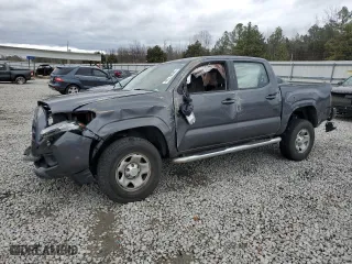 2018 Toyota Tacoma SR with VIN 5TFAX5GN9JX121469, listed as a Copart auction lot 47778745 with 124,231 mi miles and Salvage Title. Bid and sale history available at carsss.com. Image 1.