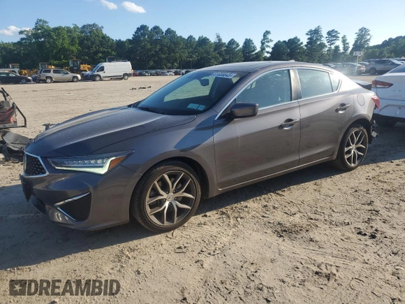 2022 Acura ILX Premium with VIN 19UDE2F70NA004796, listed as a Copart auction lot 61659045 with 38,737 mi miles and Salvage title. Bid and sale history available at DreamBid. Image 1.