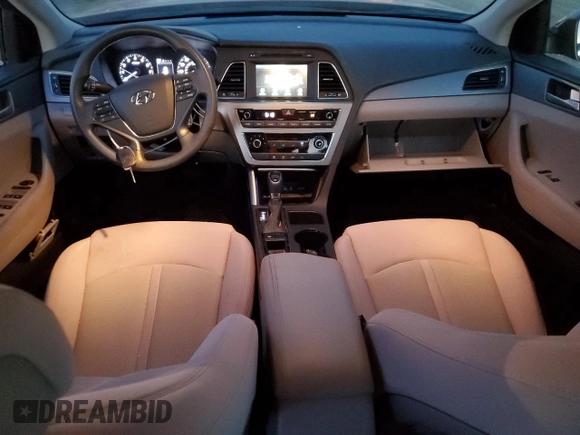 2016 Hyundai Sonata SE with VIN 5NPE24AF9GH323096, listed as a Copart auction lot 83841994 with 52,770 mi miles and Salvage Title. Bid and sale history available at carsss.com. Image 8.