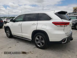 2019 Toyota Highlander Hybrid Limited with VIN 5TDDGRFH2KS056181, listed as a Copart auction lot 56202795 with 81,908 mi miles and Salvage title. Bid and sale history available at DreamBid. Image 2.