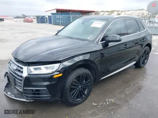2018 Audi Q5 Premium Plus with VIN WA1BNAFY6J2228095, listed as a IAAI auction lot 41365264 with 75,191 mi miles. Bid and sale history available at carsss.com. Image 2.