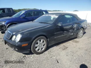 2002 Mercedes-Benz CLK 320/430 with VIN WDBLK65G72T104615, listed as a Copart auction lot 75488114 with 125,136 mi miles and Clean Title. Bid and sale history available at DreamBid. Image 1.