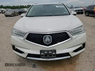 2017 Acura MDX Advance with VIN 5FRYD3H83HB010049, listed as a Copart auction lot 62385925 with 121,312 mi miles and Salvage title. Bid and sale history available at DreamBid. Image 14.