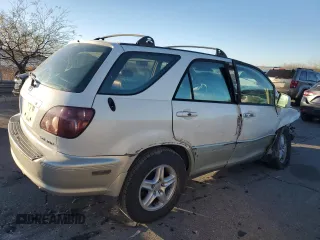 1999 Lexus RX 300 Luxury SUV with VIN JT6HF10U1X0066391, listed as a Copart auction lot 83659264 with 0 mi miles and Salvage Title. Bid and sale history available at carsss.com. Image 3.
