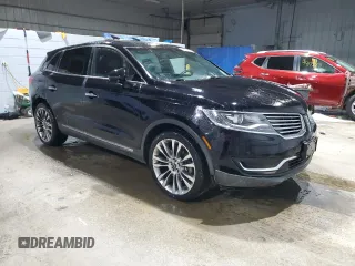 2016 Lincoln MKX Reserve with VIN 2LMTJ8LP4GBL60107, listed as a Copart auction lot 45212125 with 110,834 mi miles and Salvage Title. Bid and sale history available at DreamBid. Image 4.