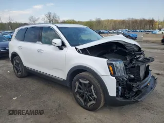 2023 Kia Telluride S with VIN 5XYP6DGC0PG384872, listed as a Copart auction lot 54167555 with 20,324 mi miles and Salvage title. Bid and sale history available at DreamBid. Image 4.