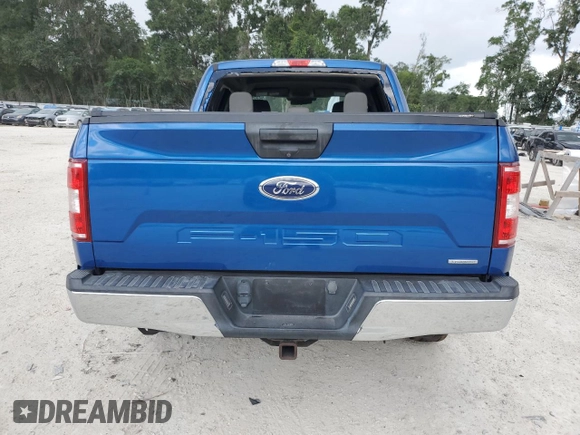 2018 Ford F-150 XL с VIN 1FTEW1CG5JKC84377, выставлен на аукционе Copart как лот 62559225 с пробегом 33 453 миль миль и Списание • Salvage title. История ставок и продаж доступна на DreamBid. Изображение 6.