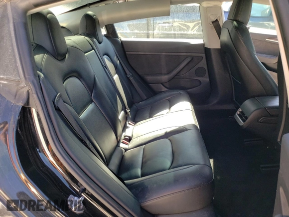 2023 Tesla Model 3 with VIN 5YJ3E1EA9PF457374, listed as a Copart auction lot 43147305 with 95,151 mi miles and Non Repairable. Bid and sale history available at carsss.com. Image 9.