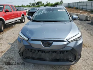 2023 Toyota Corolla Cross Hybrid S with VIN 7MUFBABG6PV014406, listed as a Copart auction lot 59944835 with 8,252 mi miles and Salvage title. Bid and sale history available at DreamBid. Image 5.