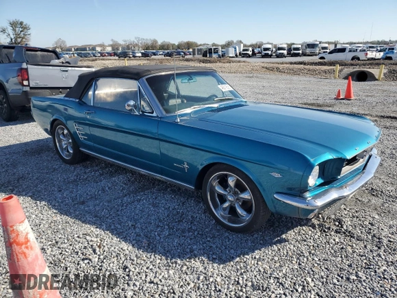 1966 Ford Mustang z VIN 6F08C324095, wystawiony jako Copart lot #46019585 z przebiegiem 19 622 mil mil oraz Szkoda całkowita • Salvage title. Historia ofert i sprzedaży dostępna na DreamBid. Obrazek 4.
