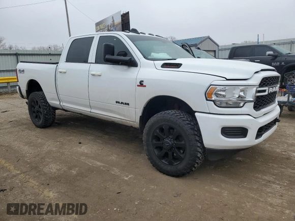 2019 Ram 2500 Tradesman with VIN 3C6UR5CL4KG640132, listed as a Copart auction lot 43938725 with 159,142 mi miles and Salvage Title. Bid and sale history available at carsss.com. Image 4.