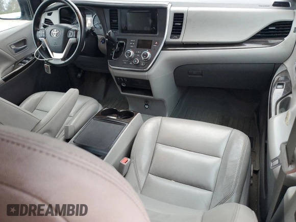2015 Toyota Sienna Limited with VIN 5TDDK3DC5FS095338, listed as a Copart auction lot 78532014 with 182,689 mi miles and Salvage Title. Bid and sale history available at DreamBid. Image 8.