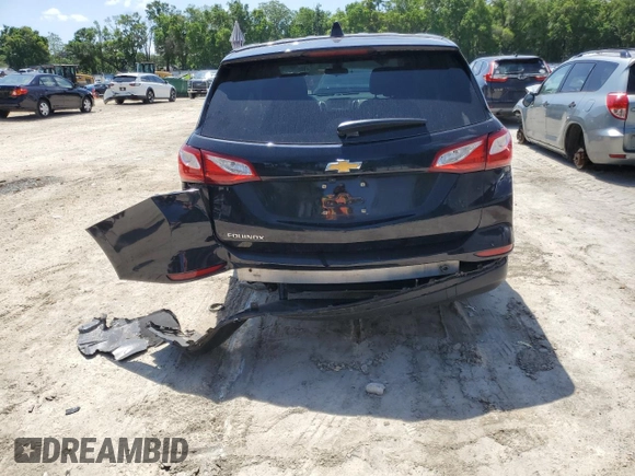 2021 Chevrolet Equinox LS with VIN 3GNAXHEV7MS125392, listed as a Copart auction lot 50818495 with 37,258 mi miles and Non Repairable. Bid and sale history available at DreamBid. Image 6.