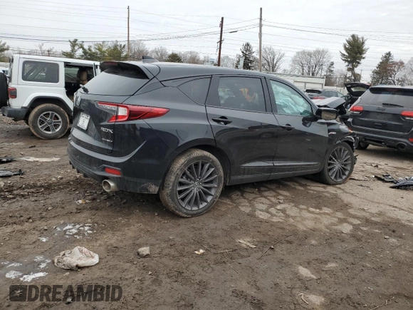 2024 Acura RDX w/A-Spec Advance Package with VIN 5J8TC2H88RL035361, listed as a Copart auction lot 44995825 with Not Provided miles and Salvage Title. Bid and sale history available at carsss.com. Image 3.