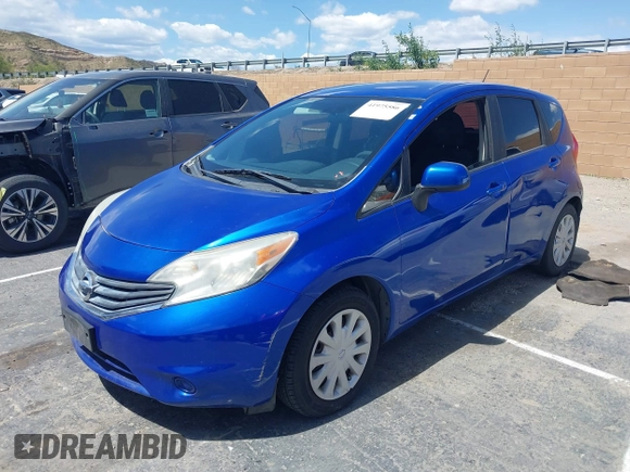 2014 Nissan Note SV with VIN 3N1CE2CP8EL390605, listed as a IAAI auction lot 41975586 with 118,746 mi miles and . Bid and sale history available at DreamBid. Image 2.