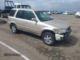 2001 Honda CR-V SE with VIN JHLRD18791C000245, listed as a IAAI auction lot 41910546 with 140,712 mi miles. Bid and sale history available at carsss.com. Image 1.