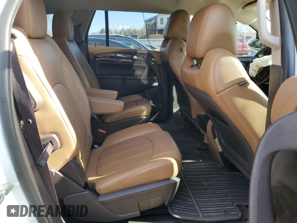 2017 Buick Enclave Leather with VIN 5GAKRBKD2HJ318347, listed as a Copart auction lot 46745585 with Not Provided miles and Salvage Title. Bid and sale history available at DreamBid. Image 11.