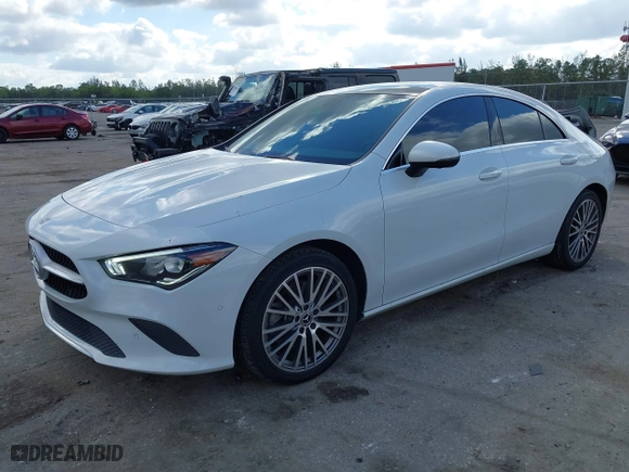 2020 Mercedes-Benz CLA with VIN W1K5J4GB4LN095970, listed as a IAAI auction lot 41472507 with 69,971 mi miles. Bid and sale history available at carsss.com. Image 18.