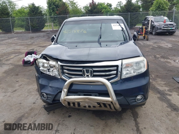 2012 Honda Pilot EX-L with VIN 5FNYF4H50CB011630, listed as a IAAI auction lot 42518876 with 92,494 mi miles and . Bid and sale history available at DreamBid. Image 12.