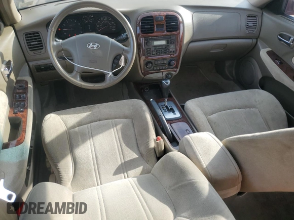 2005 Hyundai Sonata GLS with VIN KMHWF35H45A111365, listed as a Copart auction lot 53853035 with 90,555 mi miles and Salvage Title. Bid and sale history available at carsss.com. Image 8.
