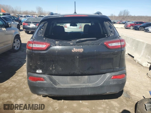 2016 Jeep Cherokee 75th Anniversary with VIN 1C4PJLCB8GW290800, listed as a Copart auction lot 47258265 with 138,571 mi miles and Salvage Title. Bid and sale history available at carsss.com. Image 6.