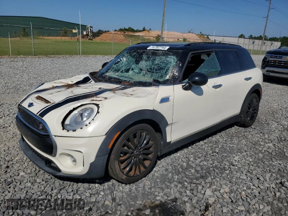 2017 MINI Clubman Cooper S with VIN WMWLN9C31H2E49891, listed as a Copart auction lot 74787744 with 100,347 mi miles and Salvage Title. Bid and sale history available at carsss.com. Image 1.