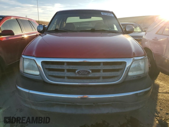 2000 Ford F-150 XL with VIN 1FTRX17W6YKA01026, listed as a Copart auction lot 43756545 with 0 mi miles and Clean Title. Bid and sale history available at carsss.com. Image 5.