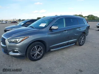 2018 Infiniti QX60 with VIN 5N1DL0MNXJC501312, listed as a IAAI auction lot 41510447 with 63,052 mi miles. Bid and sale history available at carsss.com. Image 20.