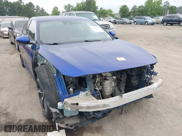 2019 Honda Accord Sport with VIN 1HGCV1F32KA021663, listed as a IAAI auction lot 42562408 with 145,197 mi miles and . Bid and sale history available at DreamBid. Image 6.